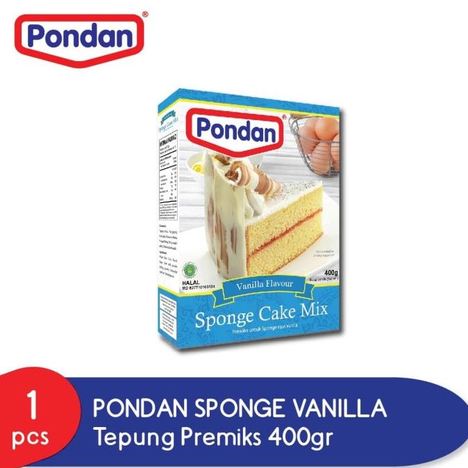 

Pondan Sponge vanilla