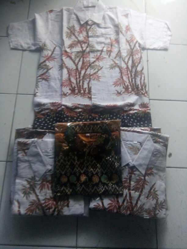 Maura Couple -sania Ruffle Batik Couple