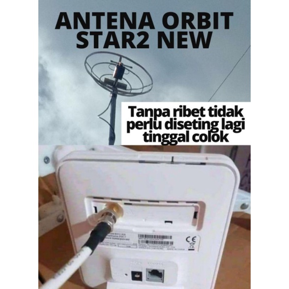 Antena parabolik Orbit star 2 new Huawei B312 B311 15METER