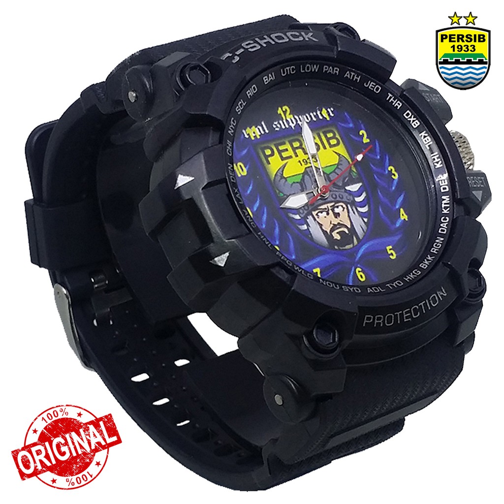 { BEST QUALITY } JAM PERSIB OUTDOOR ANTI AIR MOTIF REAL SUPPORTER