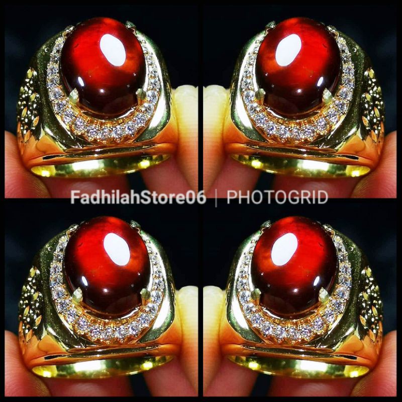 [COD] NATURAL RED GARNET SRILANKA OVAL CRYSTAL