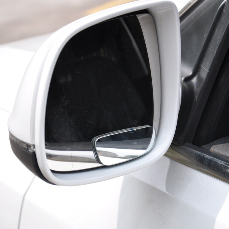 Kaca Cembung Spion Mobil PERSEGI PANJANG OVAL TANPA BINGKAI Non Frame mini Mirror