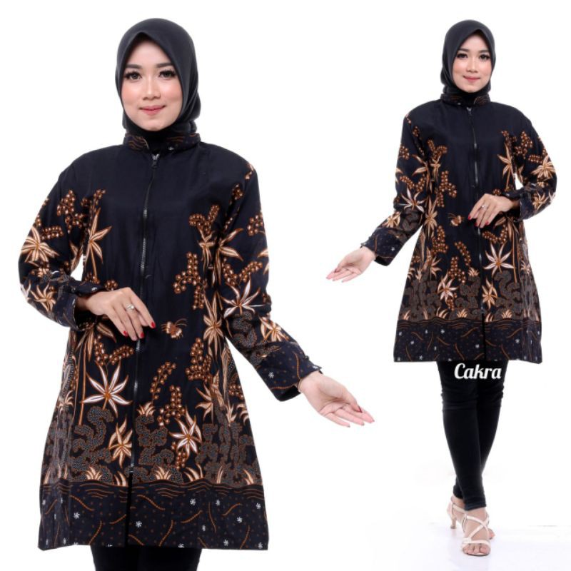 TUNIK BATIK PRIMIS(FASHION ATASAN WANITA)-tunik batik cantik-tunik batik terbaru-tunik batik kerja-t