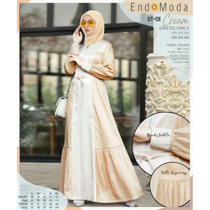 GAMIS ST 131 ENDOMODA /GAMIS BY ENDOMODA ORI TERBARU 2022