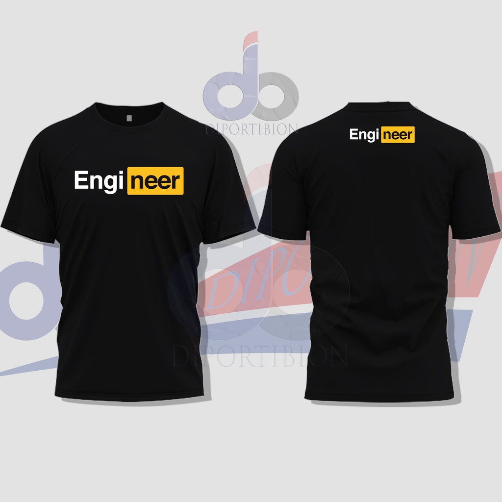 KAOS DISTRO TEKNIK / ENGINEER / ENGINEER GRAPHIC T SHIRT / Kaos Teknik Engineer Lengan Pendek