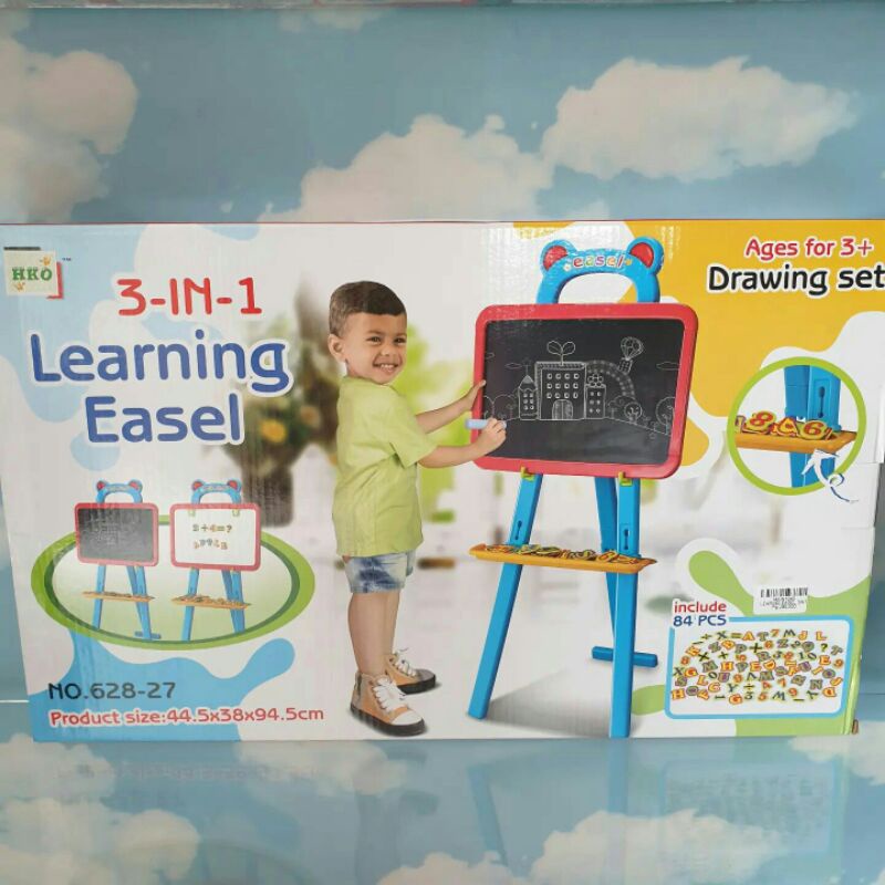 

Papan tulis 2 Sisi Magnet Dan kapur/Papan Tulis Ajaib/Papan tulis Mainan/Mainan Edukasi