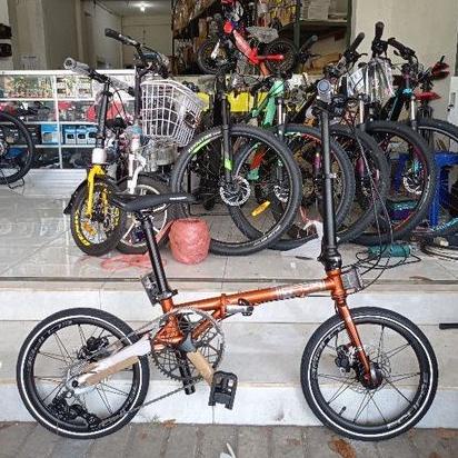 Sepeda Lipat Seli 16 Element Troy 9 Speed