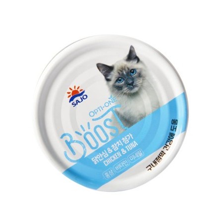 Sajo Opti One Cat Boost Chicken & Tuna - Wet Cat Food - Makanan Basah