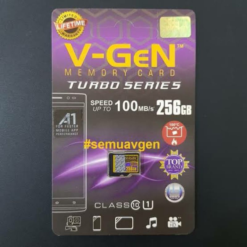 V-gen Micro SD 256 GB Turbo