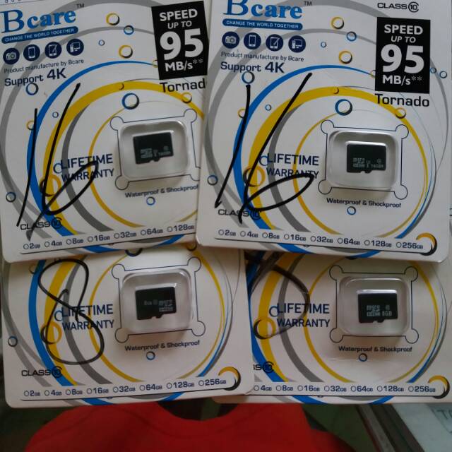 8GB MMC MEMORY CARD HP BCARE MICRO