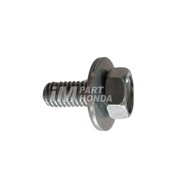 93404-0601200 Baut 10 Dek Lantai Kanan Kiri Bolt Washer 6X12 Hitam Beat Scoopy Spacy Vario 110 125 1