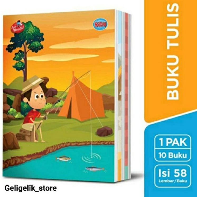 

Dijamin Miring harga.. Buku sidu isi 58 lembar per pak.1 pak isi 10 buku.