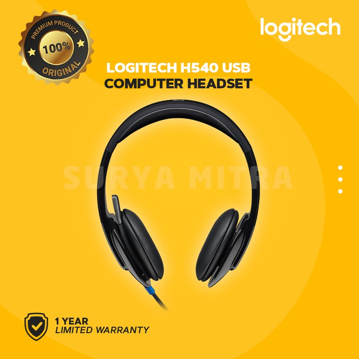 Headset Logitech H540 / H 540 USB Stere0