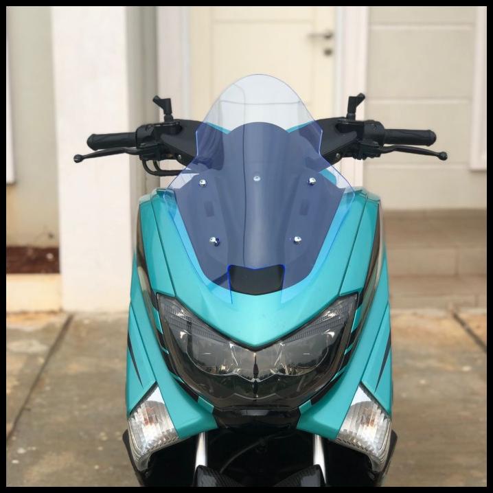 Windshield Nmax Tdr Mini Old Blue Ice/Visor Nmax Tdr Mini Blue Ice