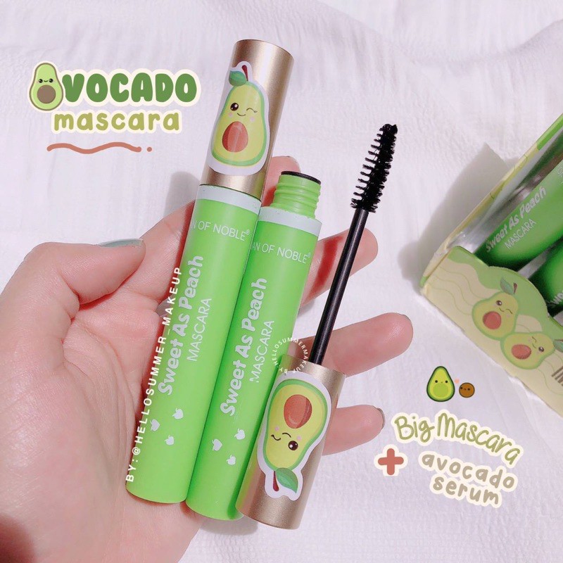 [ORI THAILAND] Sweet as Peach Mascara Avocado Iman Of Noble