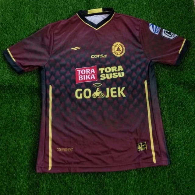 Jersey Kaos Baju Bola PSS Sleman 3rd Third Motif Salak Gojek Traveloka Liga 1 2 2017 2018 2019