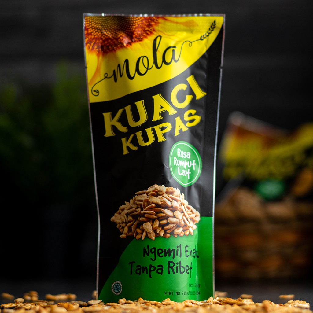 8 pc Mola Kuaci Kupas Panggang / Biji Matahari / Sunflower Seed