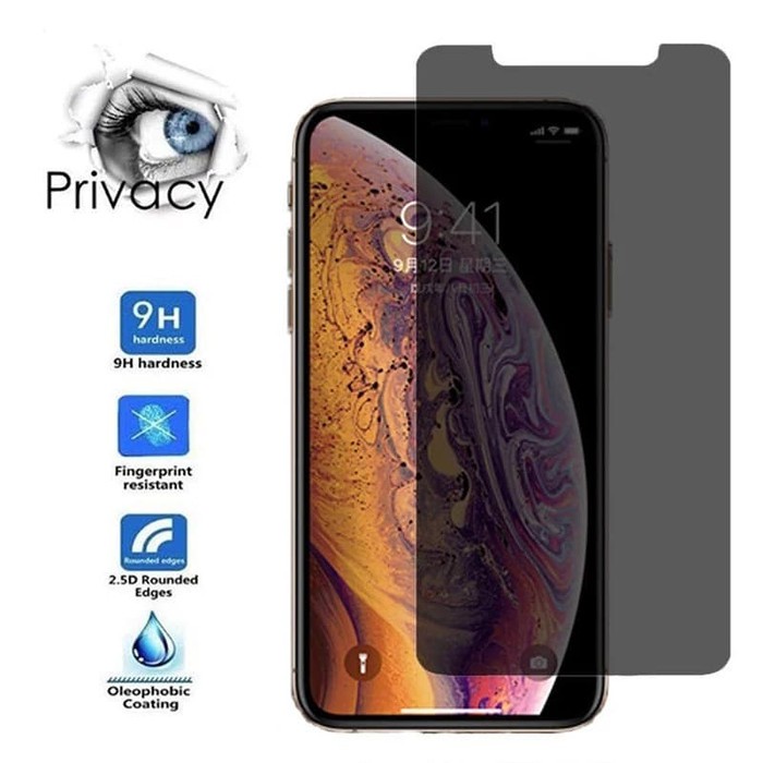 INFINIX HOT 8 / 8 PRO Tempered Glass Anti Spy Screen Protector PRIVACY GLASS