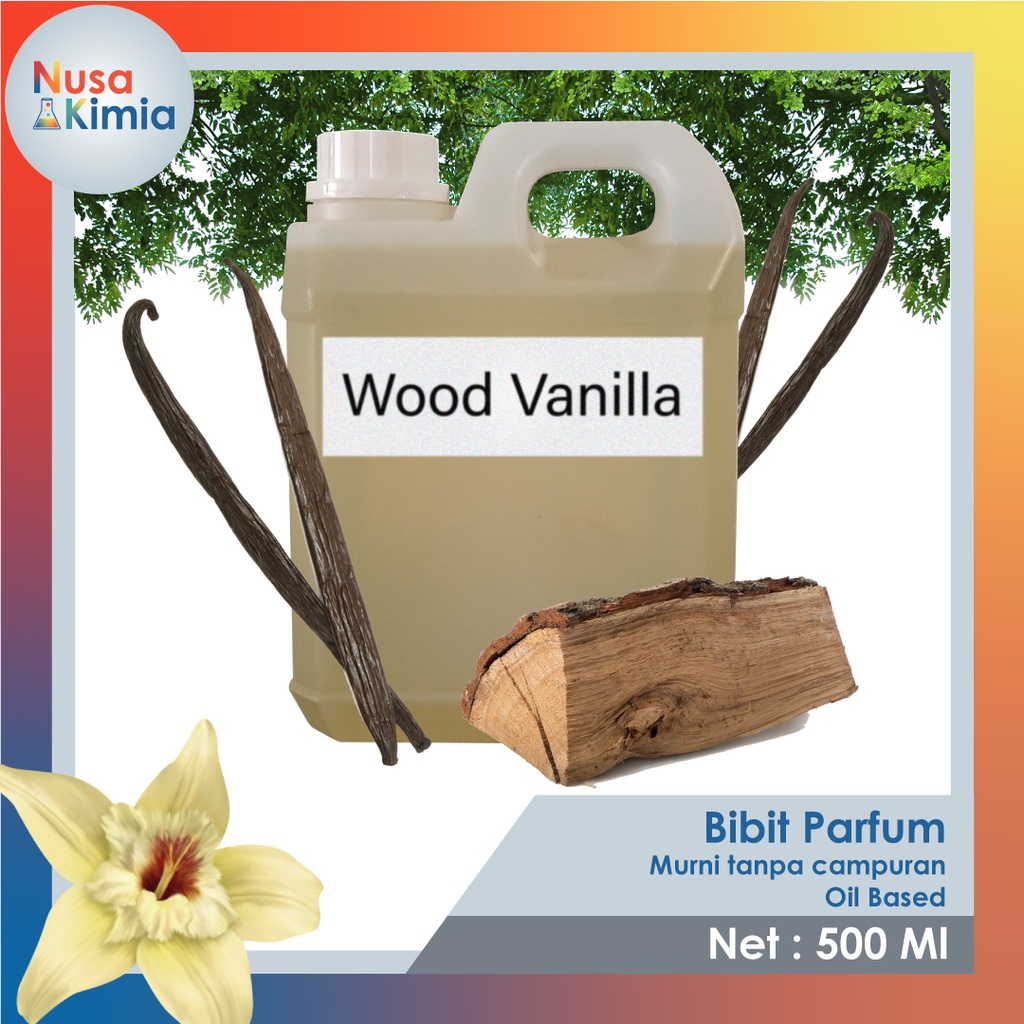 Bibit Parfum Wood Vanila &amp; Oud 500 ml