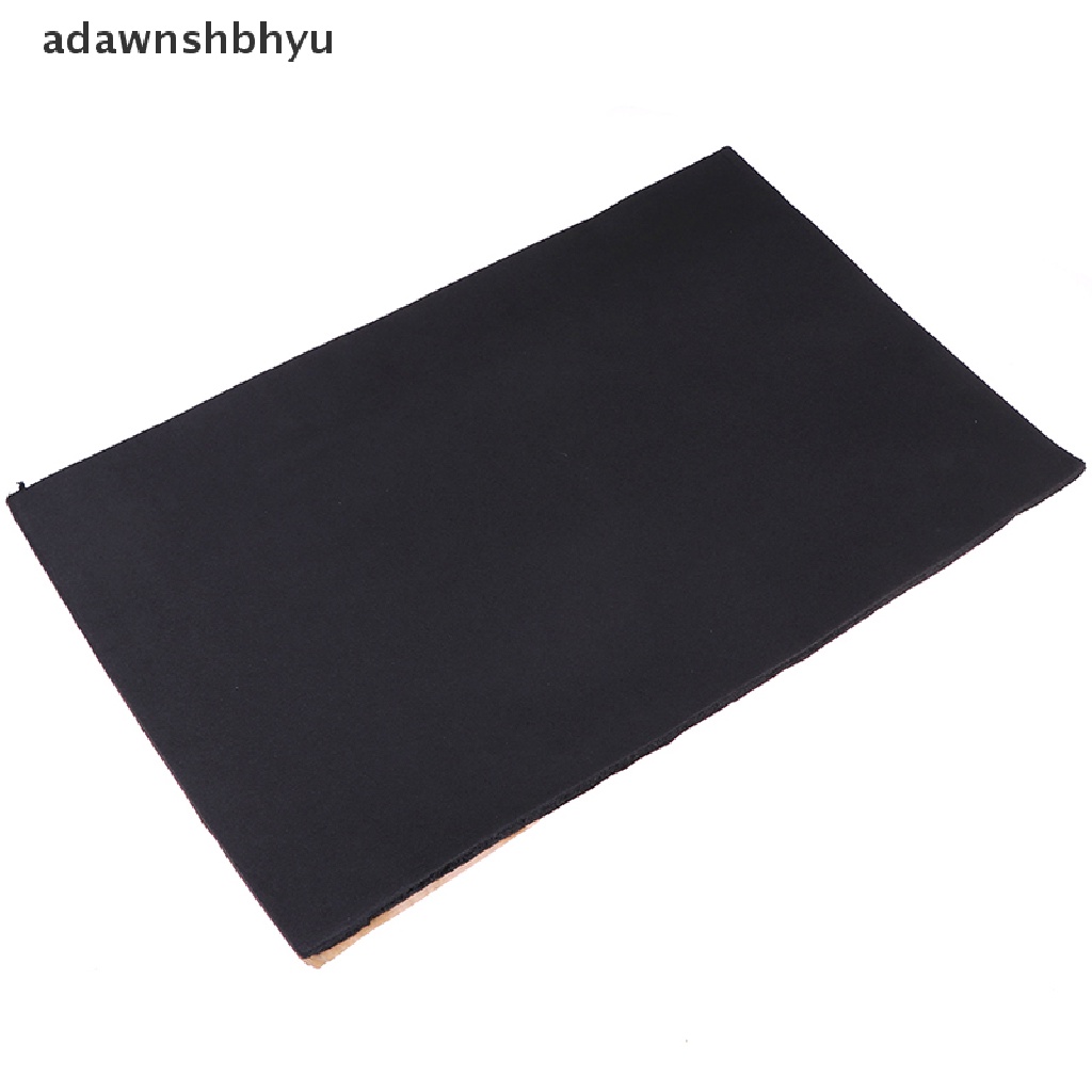 Adawnshbhyu 1Pc 30 * 50cm Perekat Otomatis Katun Isolasi Busa Mobil Peredam Suara Deadener