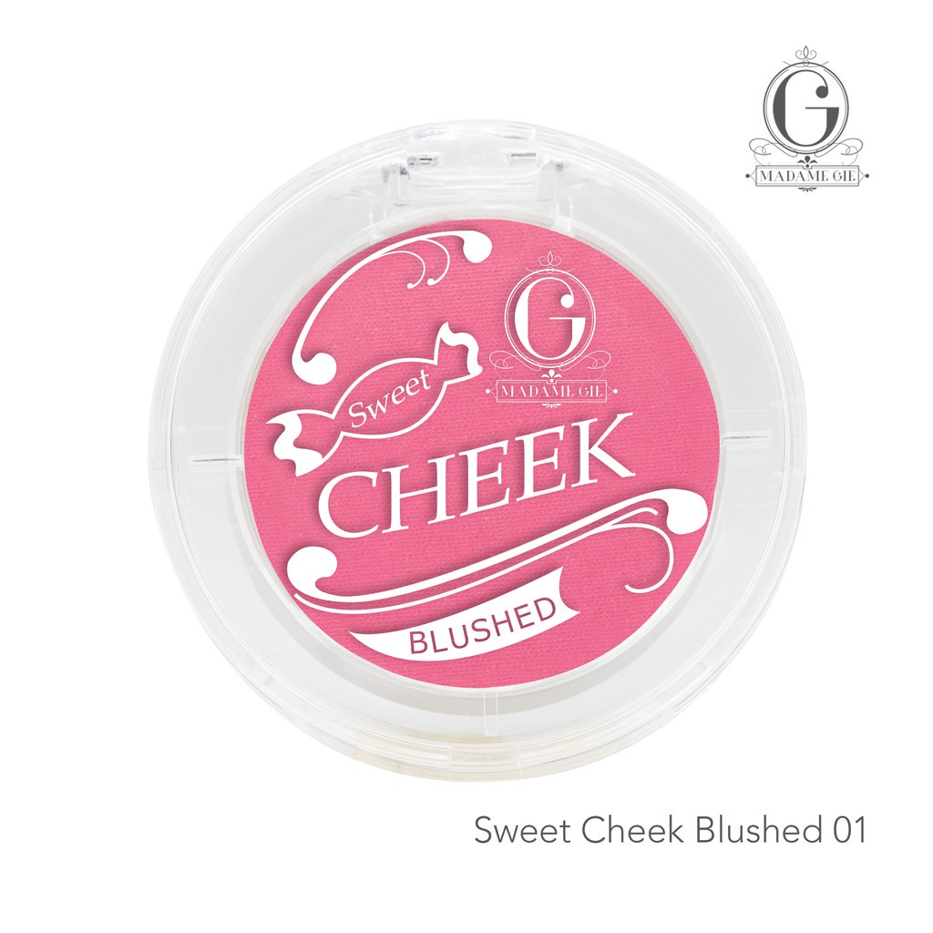 MADAME GIE MAKEUP BLUSH ON POWDER SWEET CHEEK BLUSHED [SWEETSPACE]