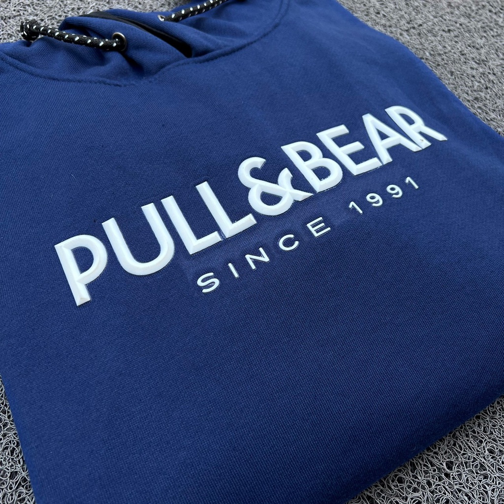 { FREE PAPER BAG } Hoodie Pull And Bear Flocking // Jaket Sweater Pull &amp; Bear Floking Premium Quality