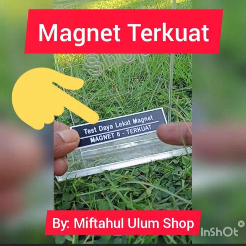 PASANG MAGNET TERKUAT - 6 BUAH MAGNET BULAT DIAMETER 12X2 mm