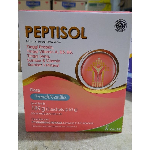 

PEPTISOL VANILA 189gr