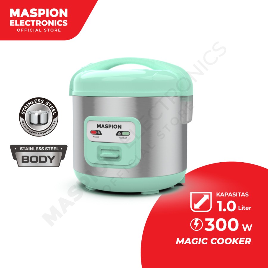 MASPION Magic Com Rice Cooker MRJ-1003 TSS (1L)