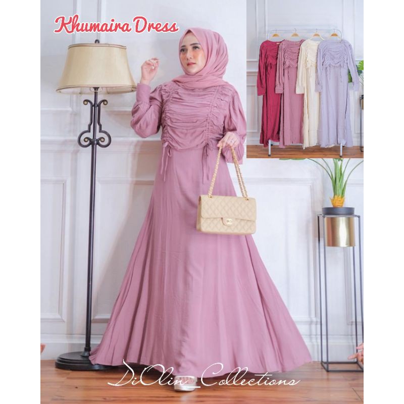 Khumaira dress/gamis khumaira by nada gisela