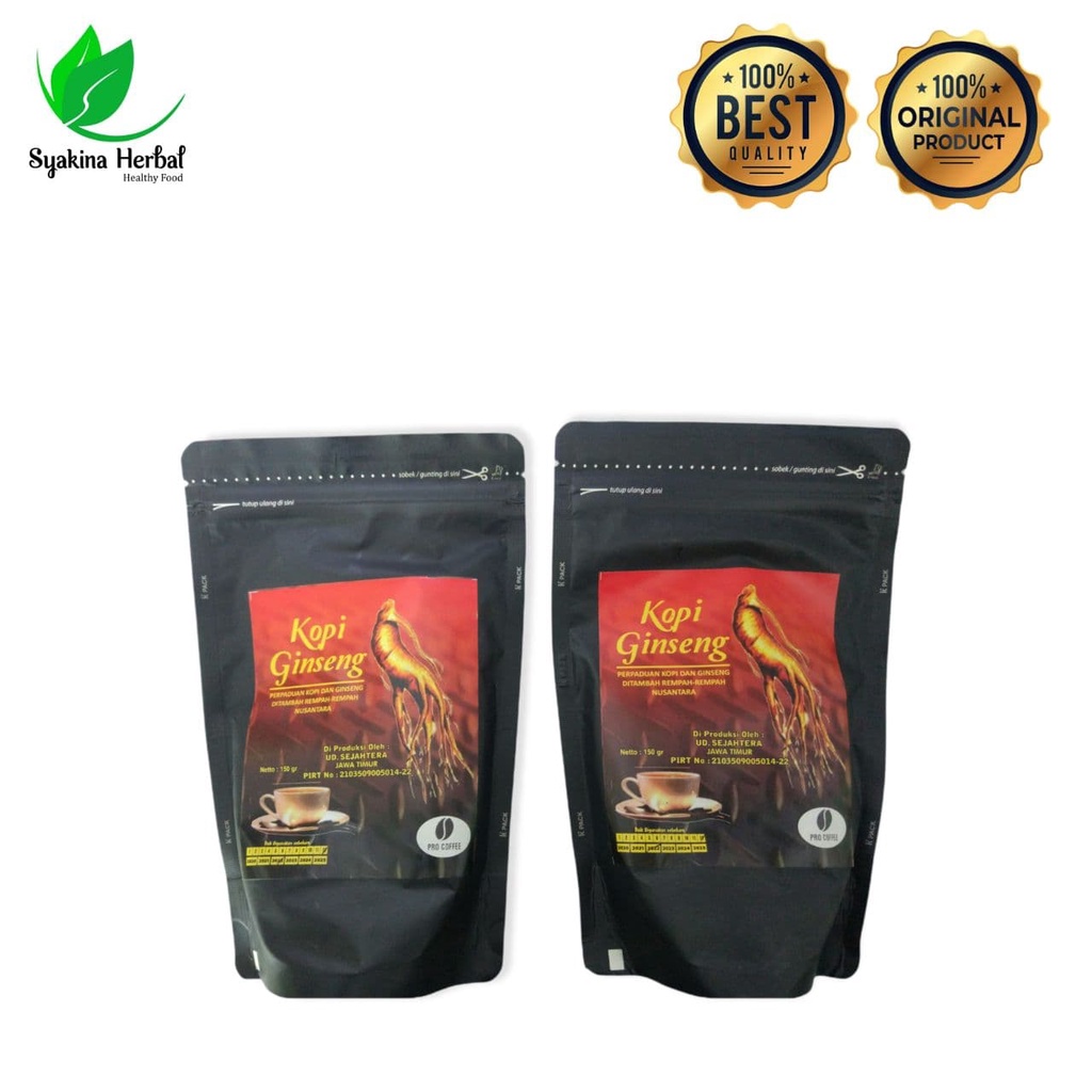 

Kopi Ginseng 150gr