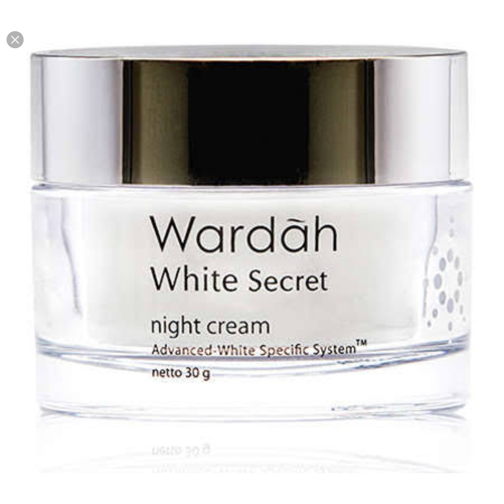 Wardah White Secret Night Cream .