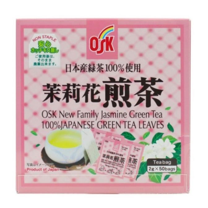 

OSK Japanese Green Tea With JASMINE isi 50pcs - Standard
