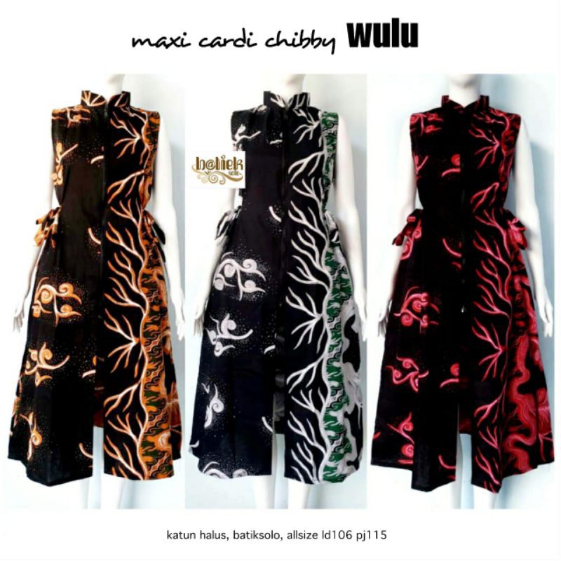 Suplier Maxi Cardi Chiby Wulu Ori Batik Solo dpARBMIzwDz5z