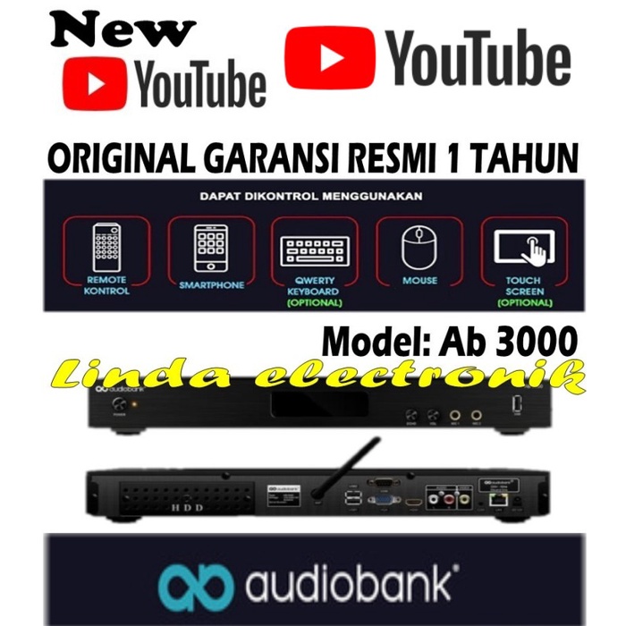 player karaoke audiobank ab3000 2tera audiobank ab 3000 ORIGINAL