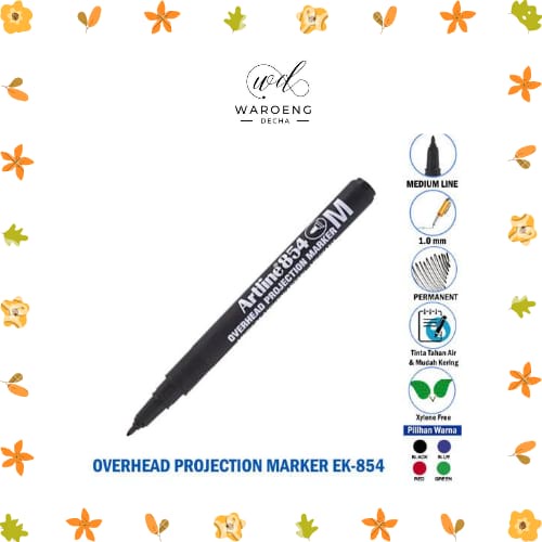 

ARTLINE Spidol OHP Overhead Project Permanent Marker 1 MM EK-854