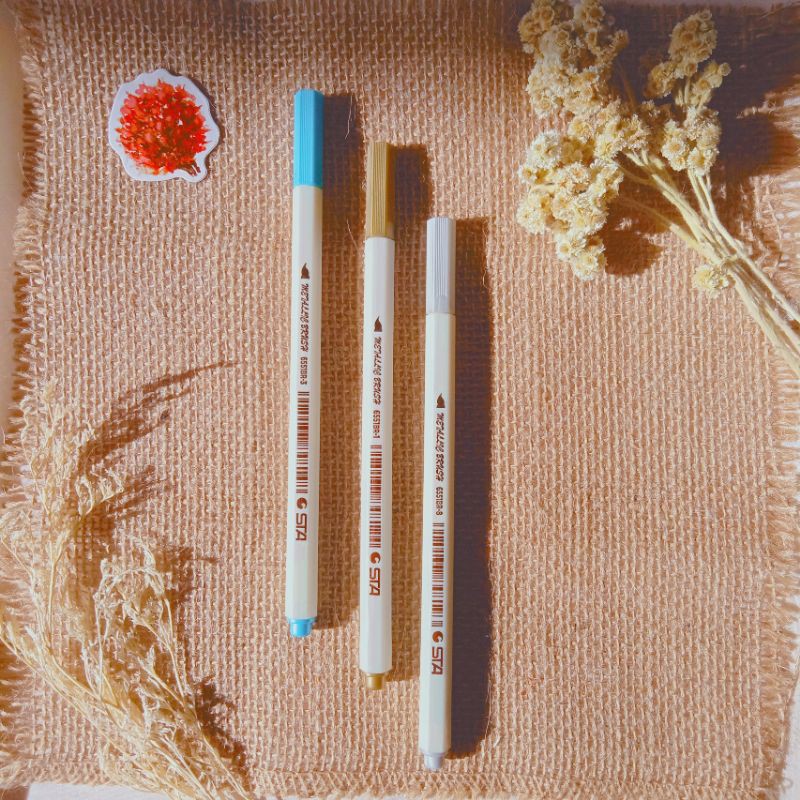 

Ransa.id | Pen Brush Metalik - Eceran