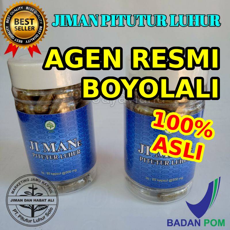 Kapsul Jiman ASLI Pitutur Luhur AGEN RESMI | PROMO | Bisa COD