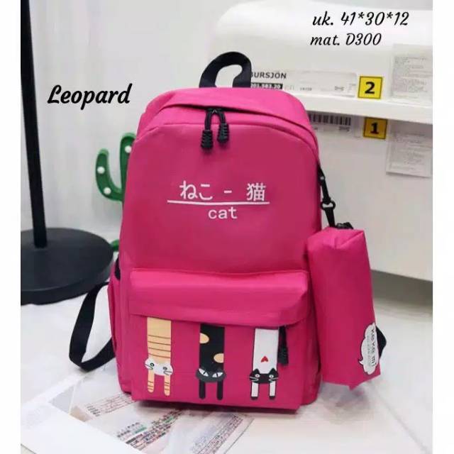 BackPack Double Decker_Tas Ransel Anak_Lol_Unicorn_Superhero_Paw Patrol_Shopkins Fashion Cewek