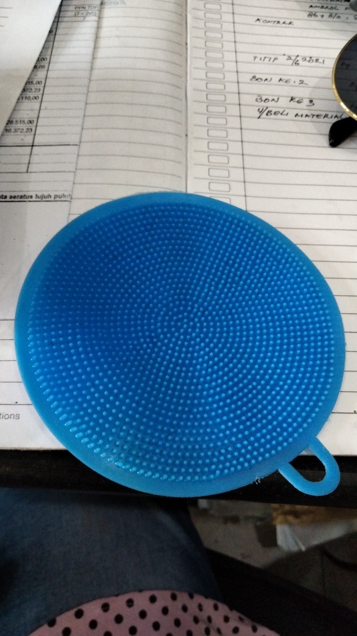 Spon Silikon Cuci Piring / Spon Silikon Cuci Piring Anti Kuman