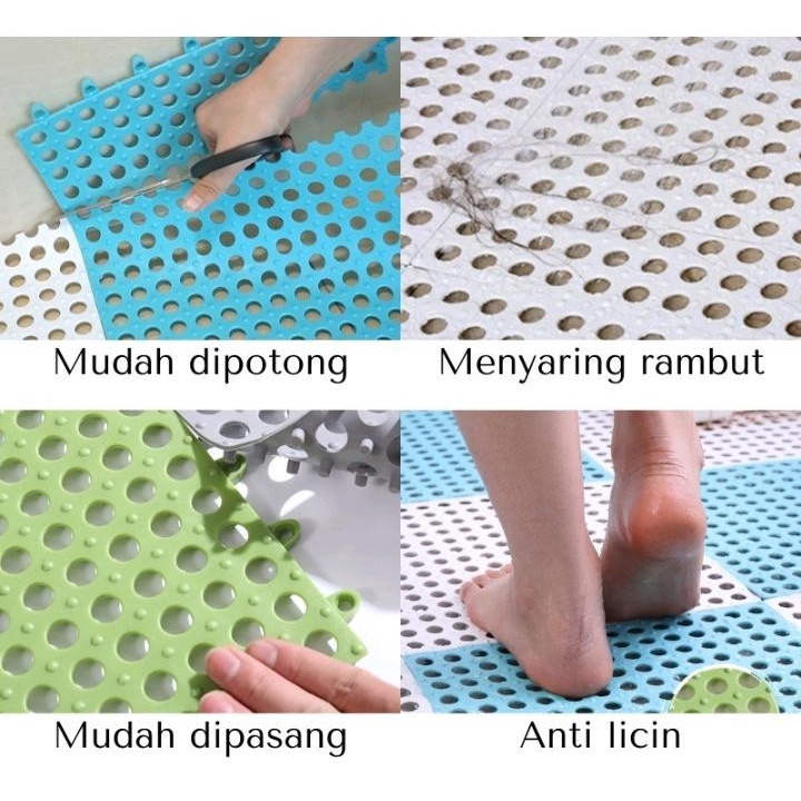 Keset Lantai Karet Anti Slip - Keset Anti Licin - Karpet Karet