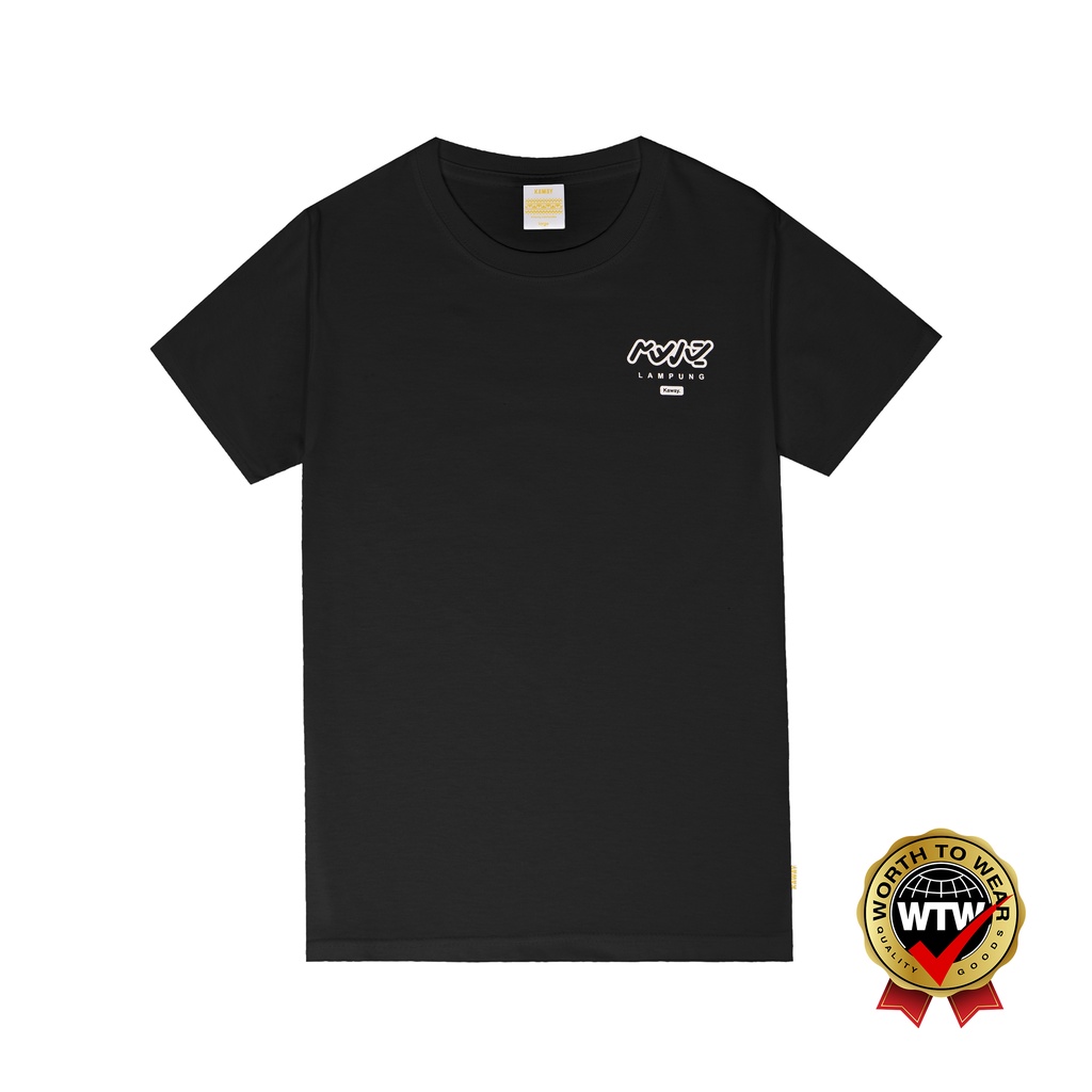 KAWAY T-SHIRT ANAK AKSA KIDS BLACK