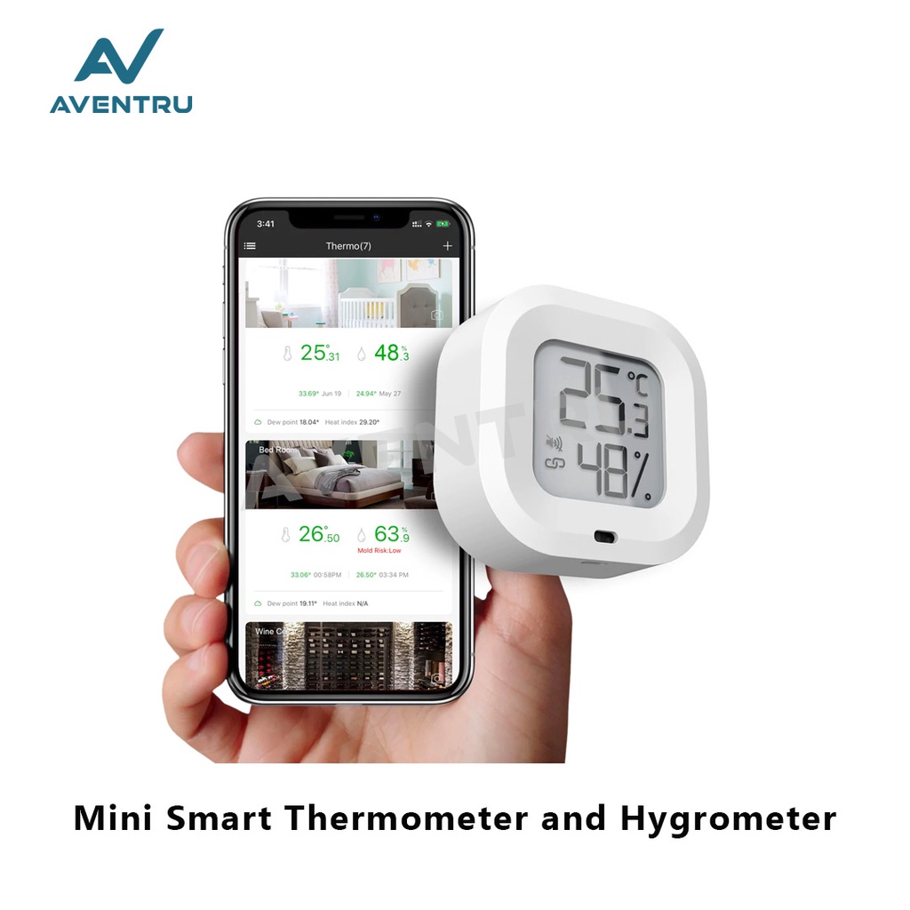 Mini Smart Hygrometer Humidity Temperature Thermometer Termometer