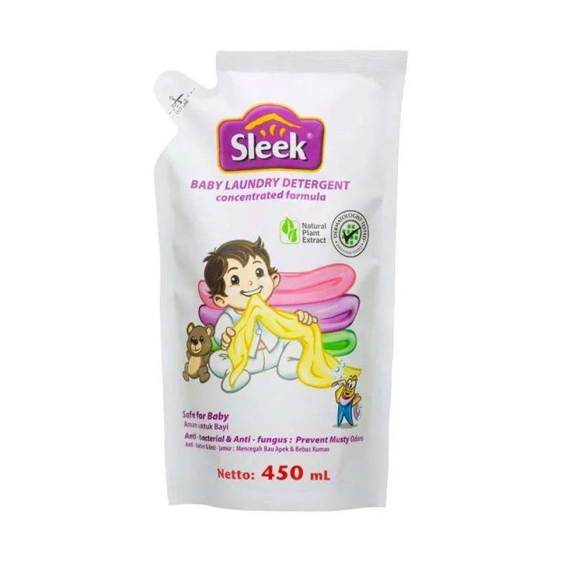 Sleek Baby Laundry Detergent Pouch 450 ml - 500 ml