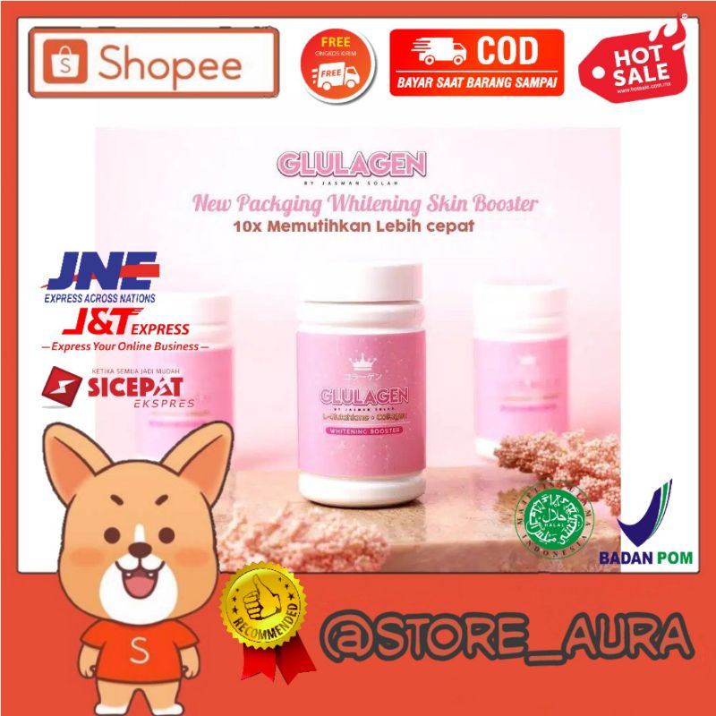 Glulagen collagen whitening by jasman solah
