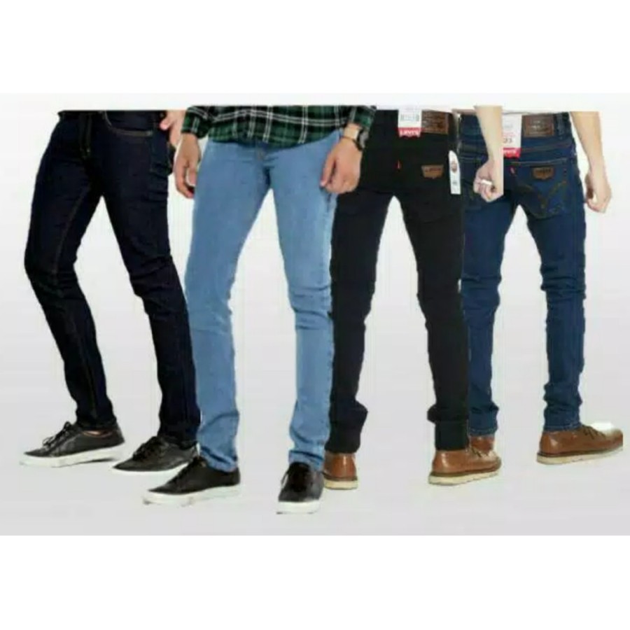 Celana panjang jeans skinny slimfit aghaclothing pria