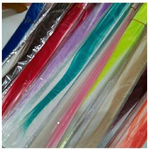 HAIRCLIP WARNA WARNI / RAMBUT PALSU