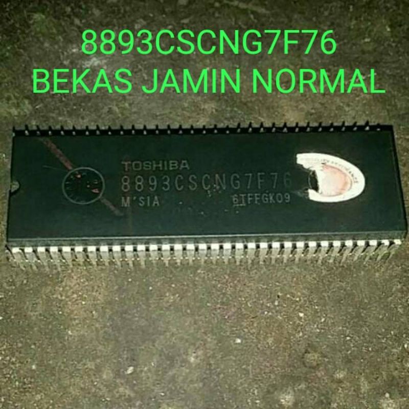 IC 8893CSCNG7F76 IC PROGAM TV CHINA BEKAS NORMAL IC 8893