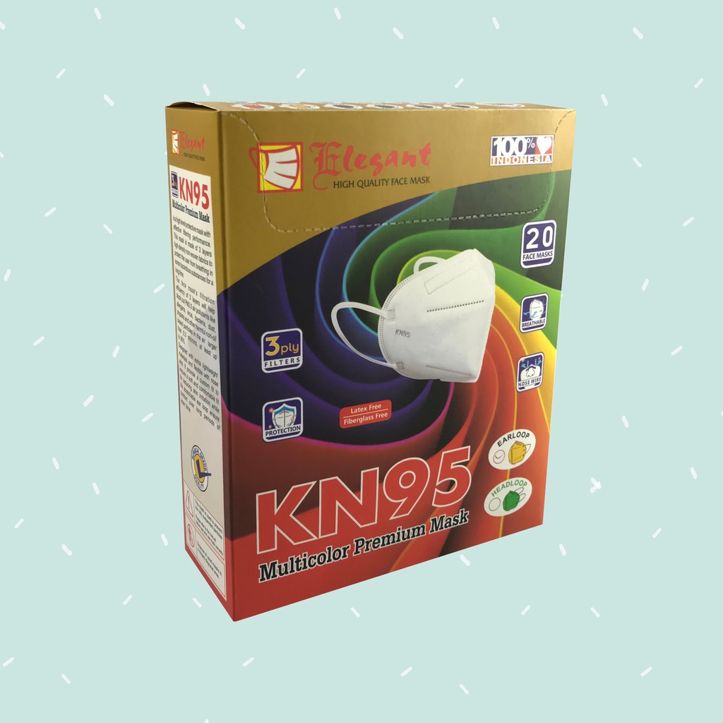Elegant Masker KN95 - 3ply Mask