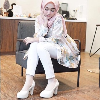 [SIAP KIRIM] BRShoes36 Putih Sepatu High Heels Wanita